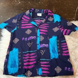 Allison Daley Women’s Vintage 80s/90s  Blouse